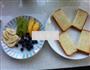 花样水果配吐司的做法图解2