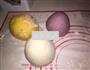 彩色绣球馒头的做法图解3