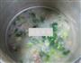 青菜黄豆排骨大米粥的做法图解10