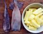 香辣鱿鱼烤土豆泥的做法图解1