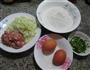 辣味包心菜肉末煎饼的做法图解1