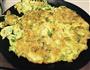 青菜鸡蛋饼的做法图解5