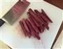 炸紫薯条的做法图解1