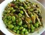 咸菜炒毛豆的做法图解6