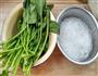 菠菜粉丝的做法图解1