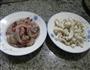 白玉菇炒海虾的做法图解1