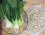 青菜肉丝面的做法图解1