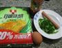 火腿肠鸡蛋飞饼卷的做法图解1