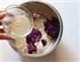 紫薯玫瑰馒头的做法图解4