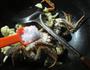 花菜炒大闸蟹的做法图解9