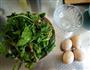 菠菜炒鸡蛋的做法图解1