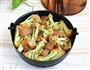 咸肉花菜干锅的做法图解12