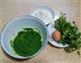 菠菜蛋饼的做法图解1