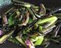 油渣炒红菜苔的做法图解4