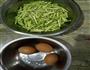 蒜苔炒鸡蛋的做法图解1