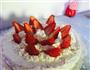 草莓戚风蛋糕的做法图解9