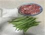四季豆肉开馅饼的做法图解1