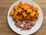 南瓜培根饭的做法步骤2