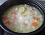 蔬菜汤汆虾肉丸的做法图解8