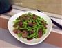 腊肠炒四季豆的做法图解8