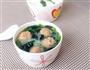 菠菜丸子汤的做法图解10