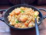虾油虾仁咸蛋炒饭的做法步骤10