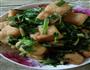 韭菜炒豆腐泡的做法图解3