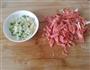 猪肉丝拌大黄米饭的做法图解5