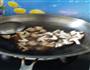 油菜炒香菇的做法图解2
