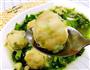小白菜鱼圆的做法图解12