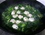 小白菜鱼圆的做法图解7