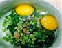 菠菜鸡蛋饼的做法图解3