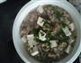 豆腐滑肉汤的做法图解3