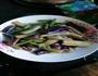 茄子炒缸豆的做法图解1