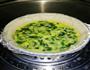 菠菜鸡蛋糕的做法图解4