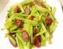 芹菜炒腊肠的做法图解5
