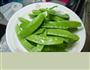 清炒荷兰豆的做法图解1