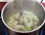 皮蛋娃头芥菜汤的做法图解4