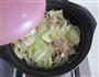 包菜粉丝煲的做法图解7