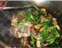 野芹菜炒蘑菇的做法图解4