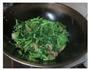 茼蒿炒肉的做法图解3