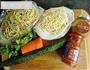爽口凉拌面的做法图解1