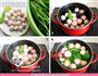 菠菜鱼丸汤的做法图解1
