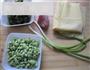 雪菜毛豆炒千张的做法图解1