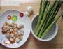 芦笋百合扇贝的做法图解3