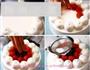 草莓装饰奶油蛋糕的做法图解7