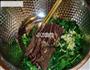 菠菜拌猪肝的做法图解5