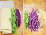 紫甘蓝拌豆腐丝的做法图解1
