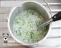 香芹糯米粥的做法图解3