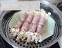 蚝香培根金针卷的做法图解3